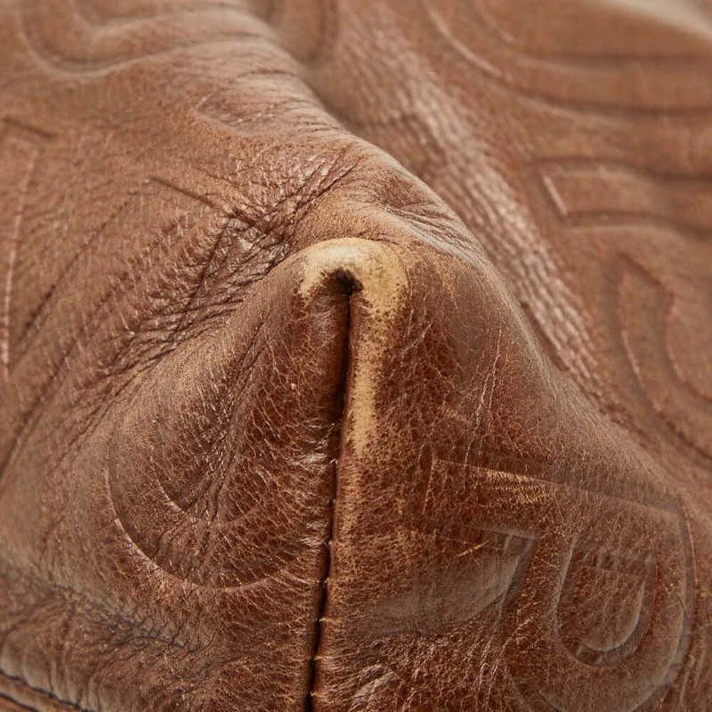 LOUIS VUITTON Brown Leather Bag - Picture 6 of 9
